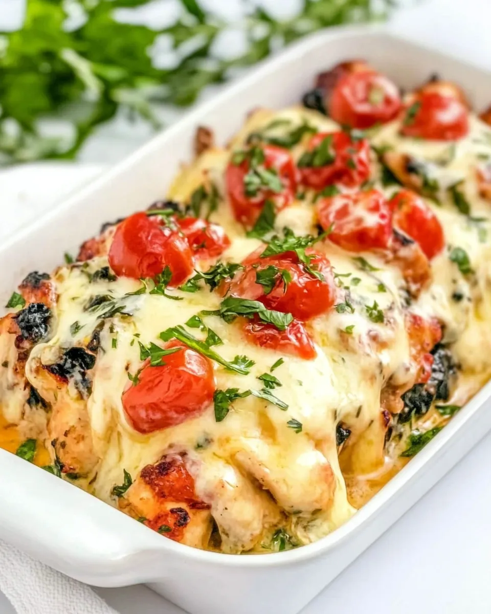 Delicious Tuscan Garlic Chicken shot