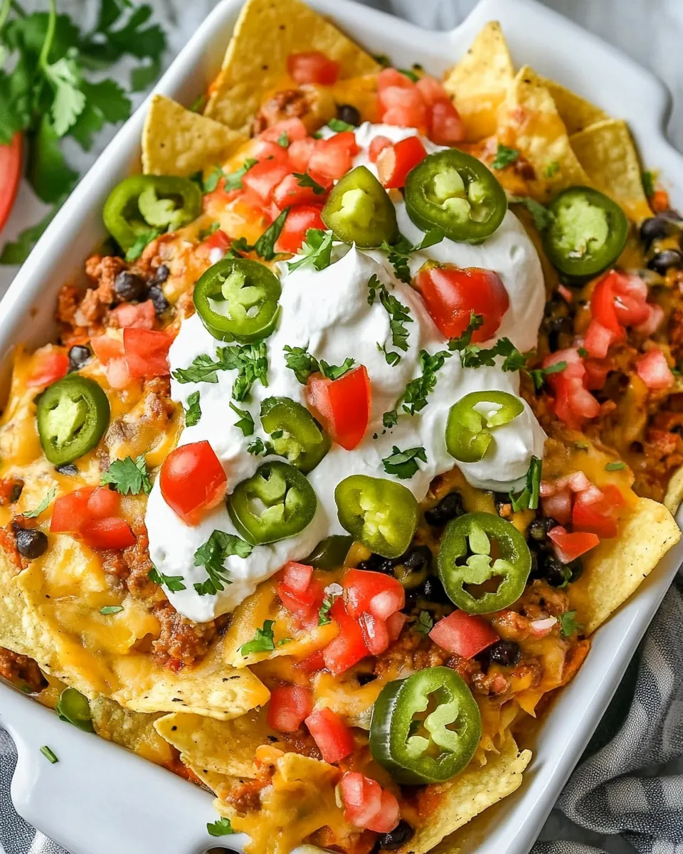 Delicious Ultimate Macho Nachos Recipe image