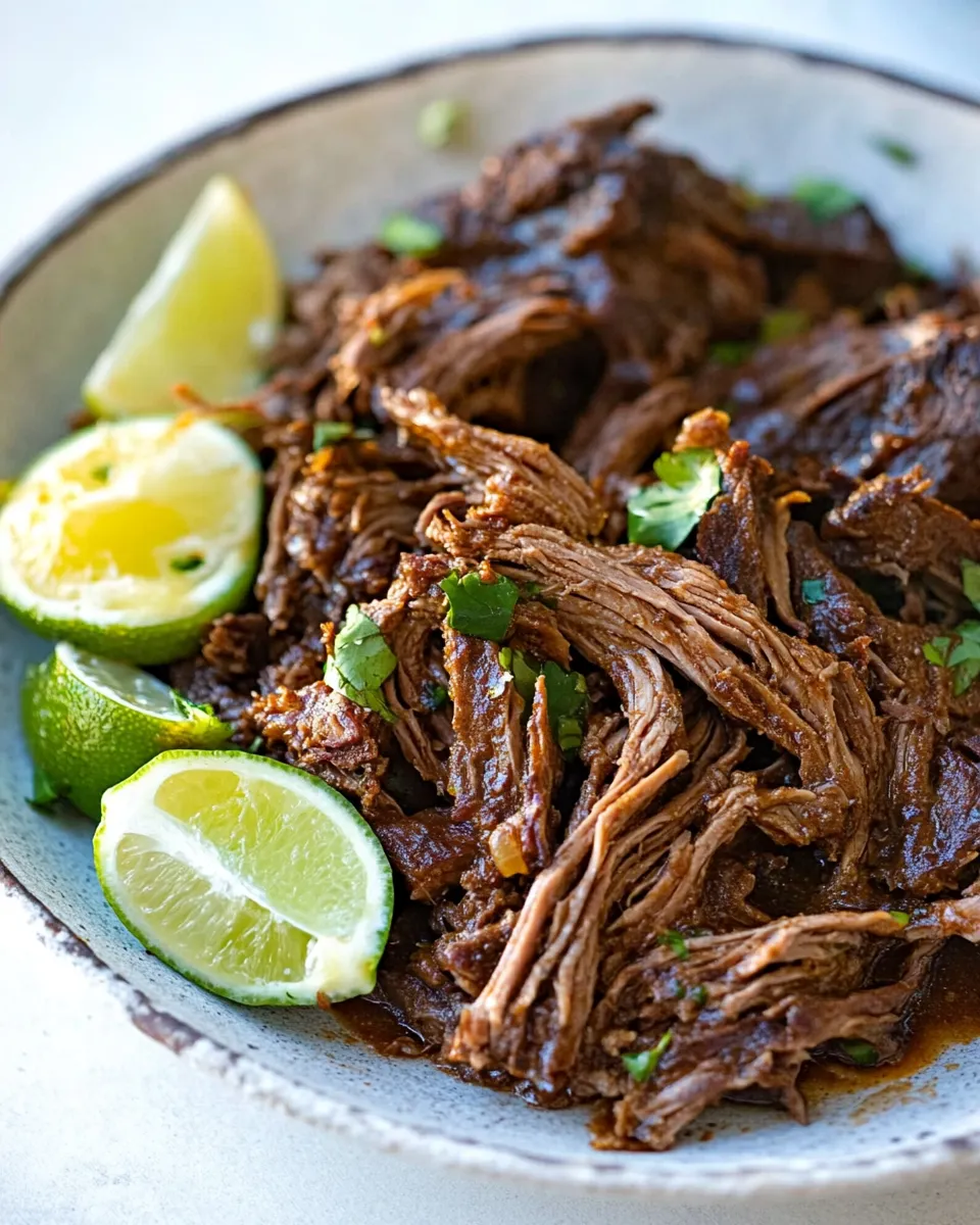 Homemade Vaca Frita (Cuban Shredded Beef) dish photo