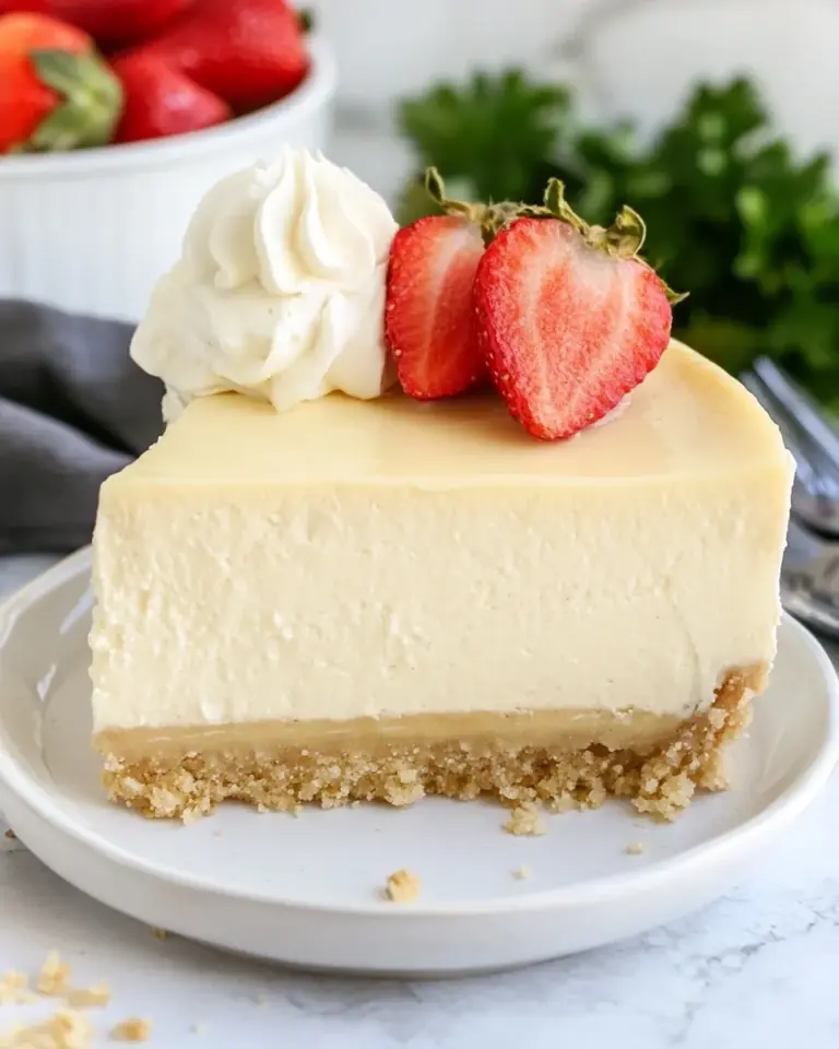 Homemade Vanilla Bean Instant Pot Cheesecake photo