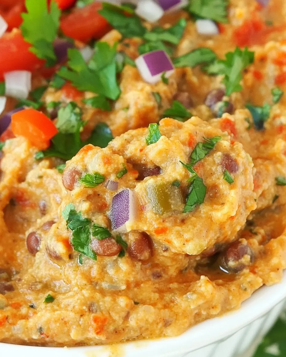 Easy Vegan Bean Dip recipe photo