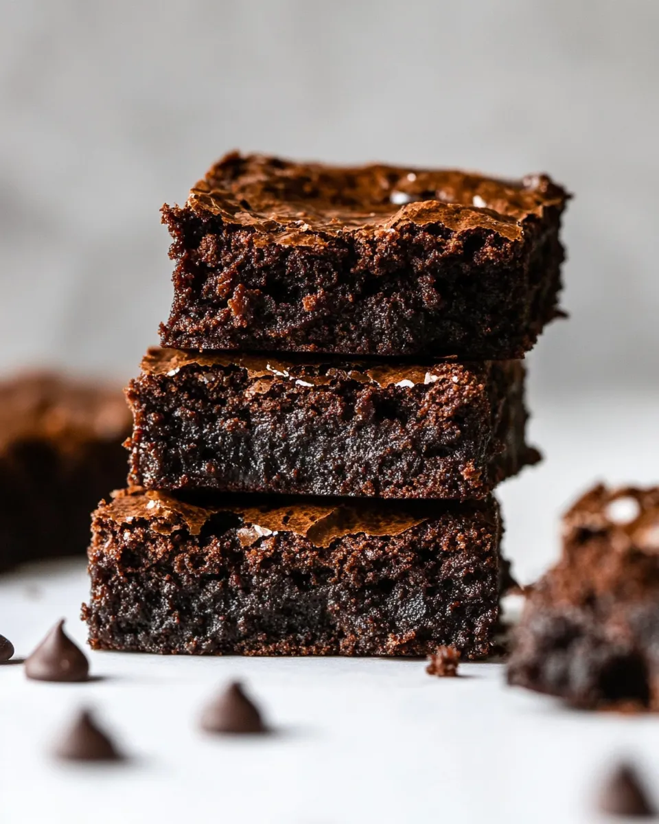 Classic Vegan Gluten-Free Brownies image