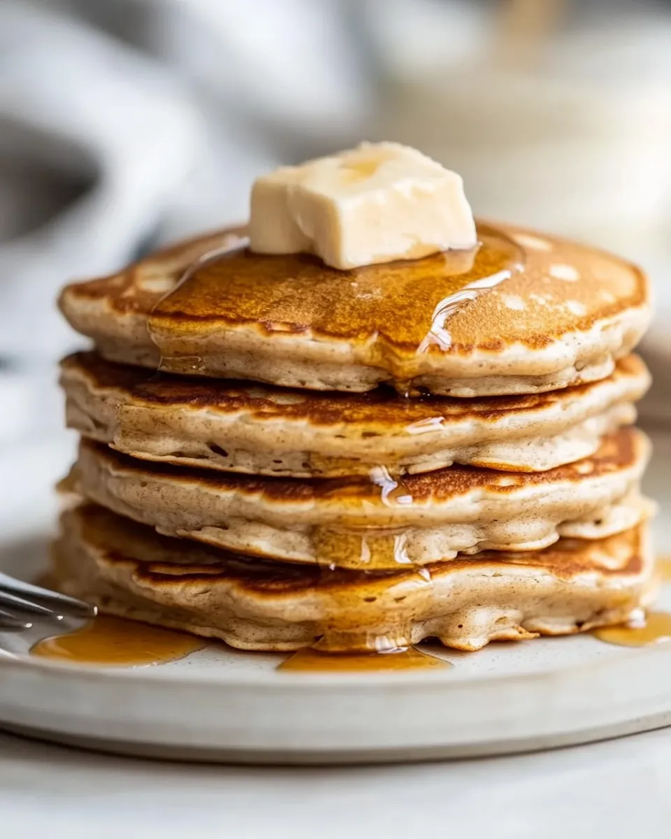 Homemade Vegan Pancakes recipe photo