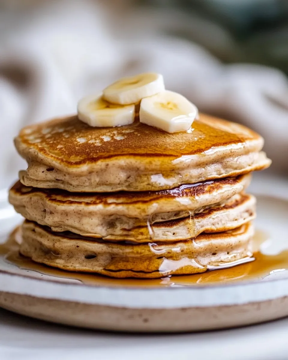 Easy Vegan Pancakes food shot