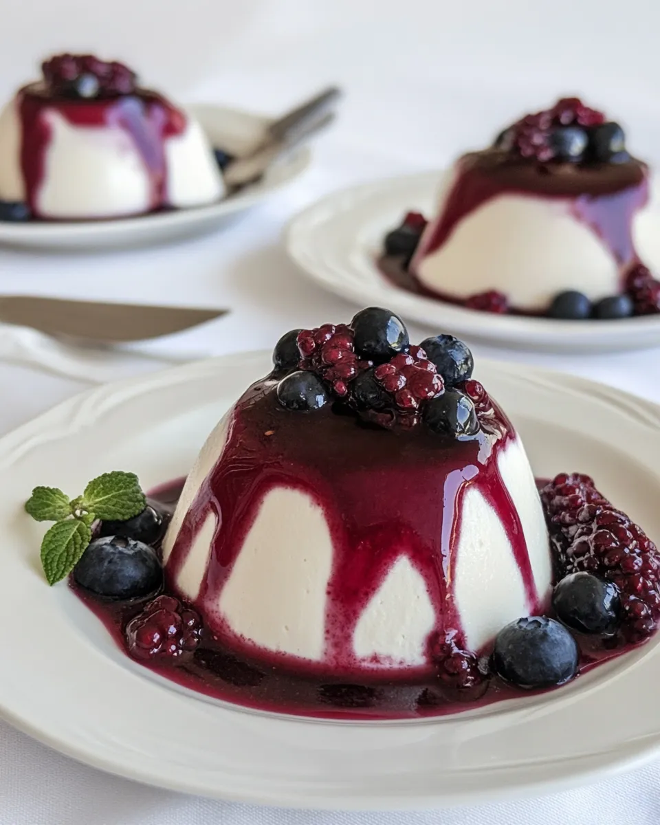 Easy Vegan Panna Cotta recipe photo