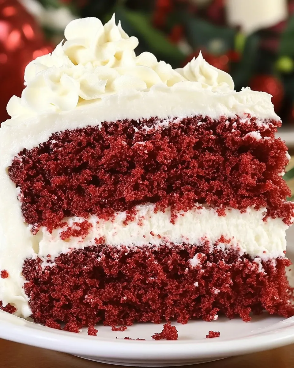 Classic Vegan Red Velvet Cake image