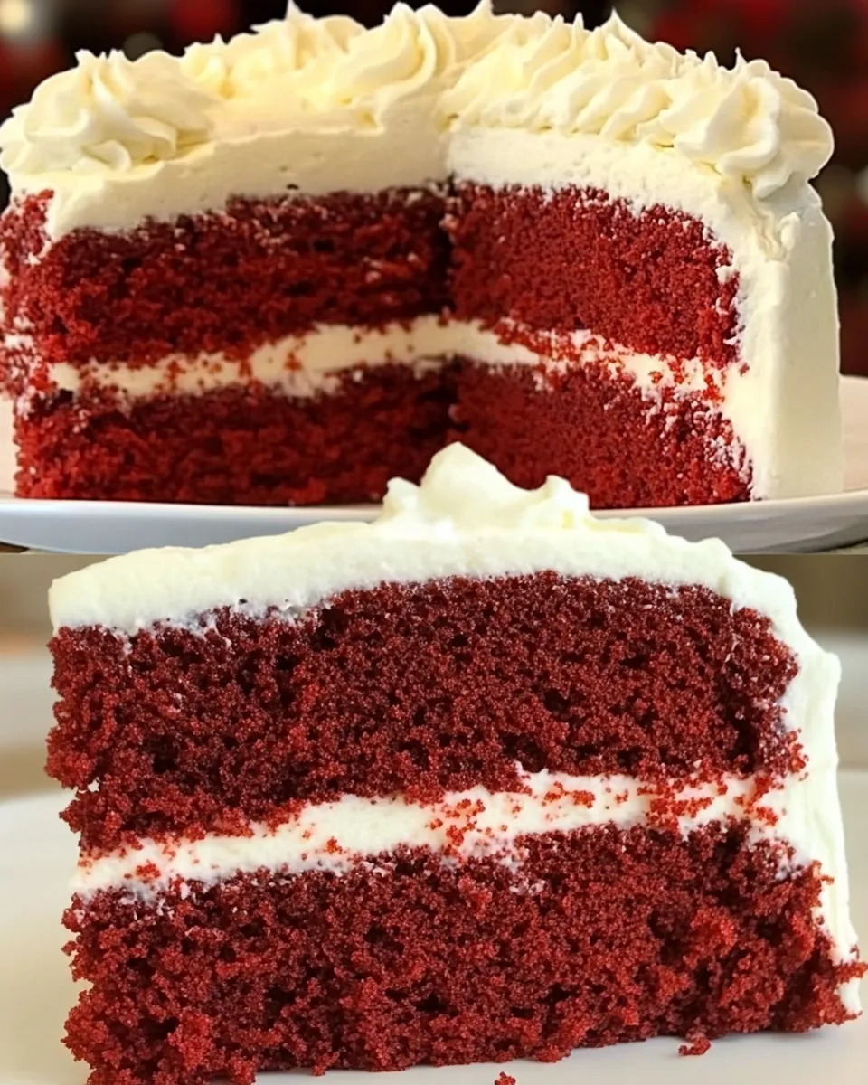 Easy Vegan Red Velvet Cake recipe photo