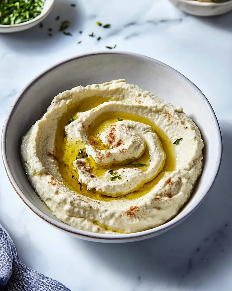 Delicious Vegan Ricotta shot