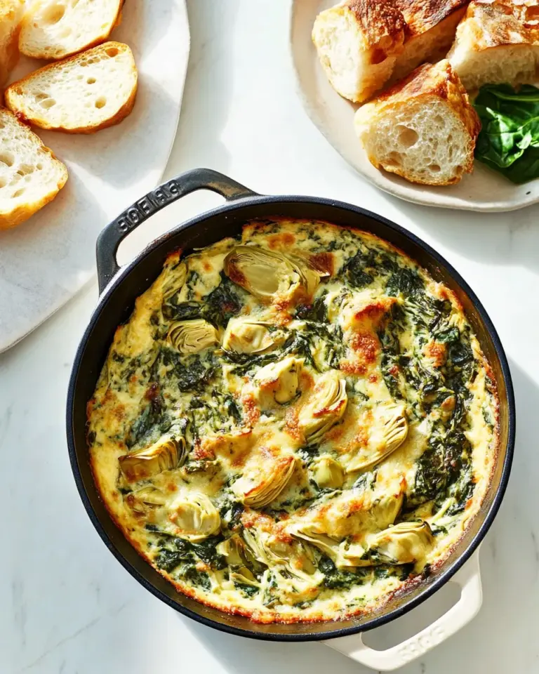 Homemade Vegan Spinach Artichoke Dip photo