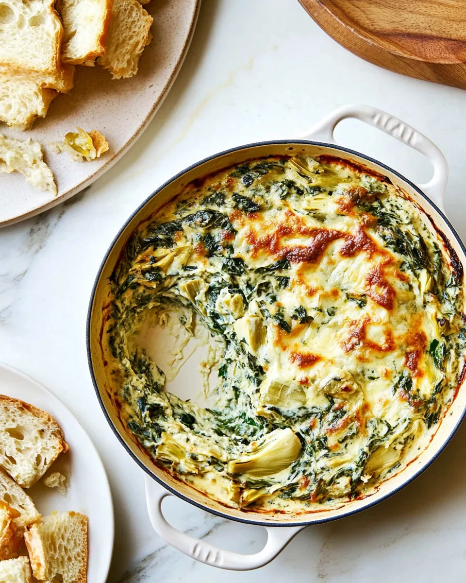 Classic Vegan Spinach Artichoke Dip image