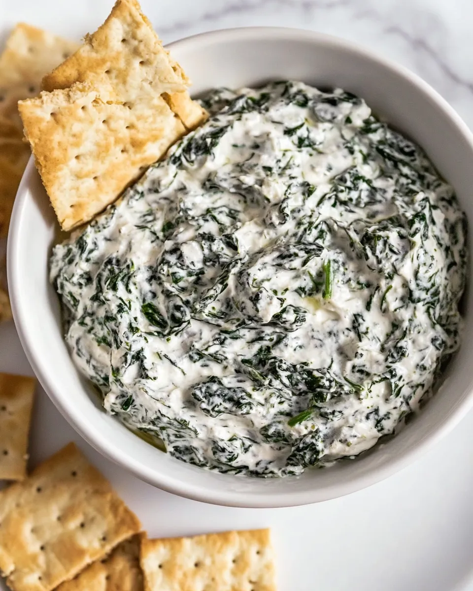 Classic Vegan Spinach Dip image