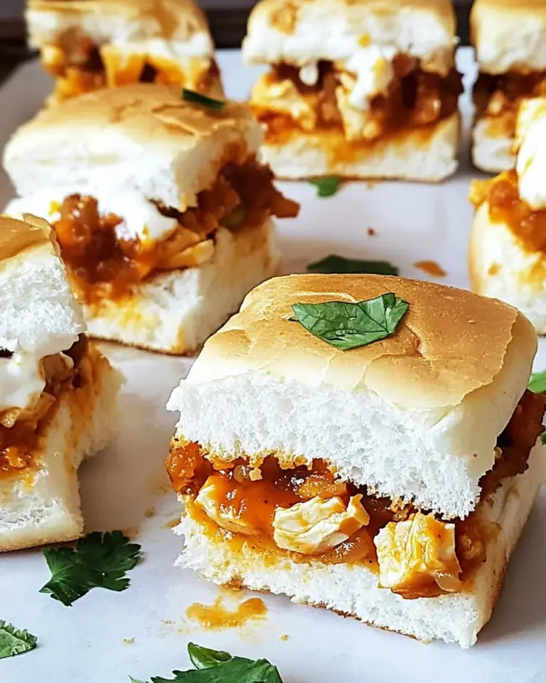Homemade Vegetarian Buffalo Sliders photo