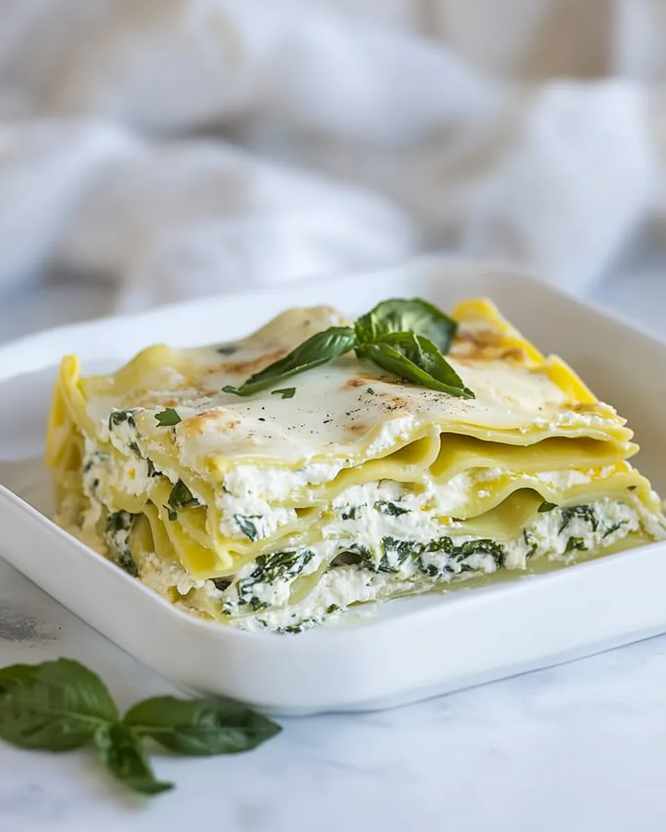 Homemade Vegetarian Lasagna with No-Cook White Sauce photo