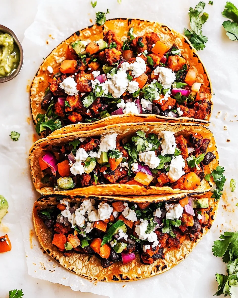 Easy Vegetarian Tacos recipe photo