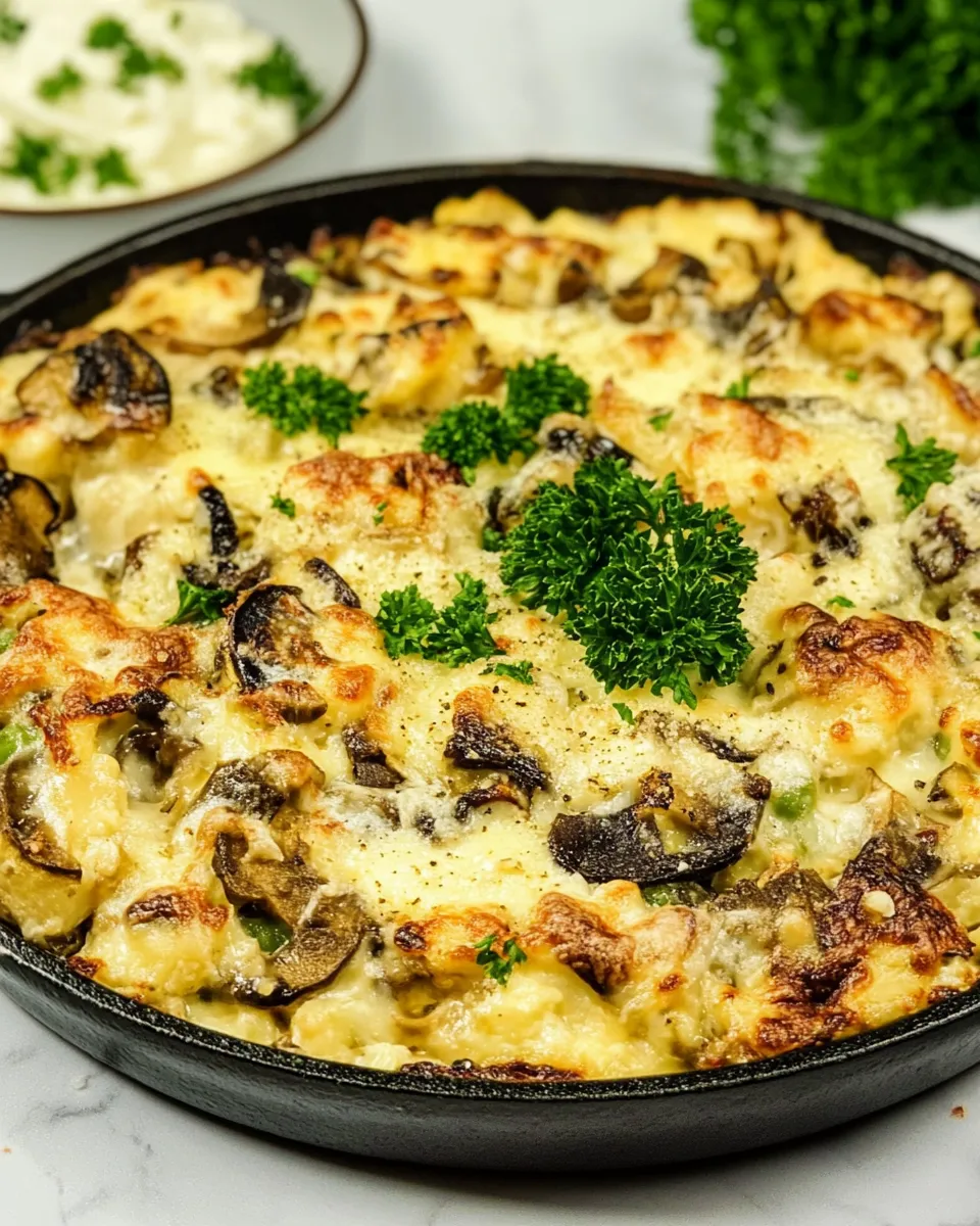 Homemade Veggie Cheese Skillet photo