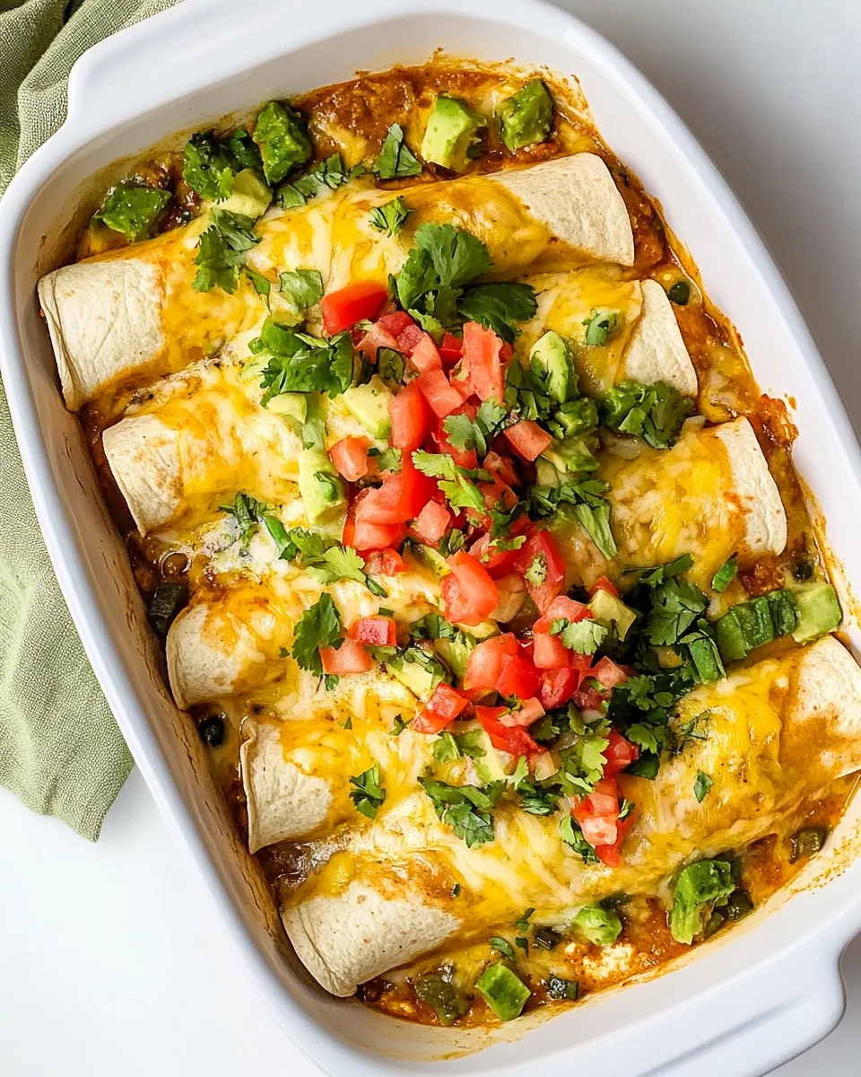 Homemade Veggie Enchiladas photo
