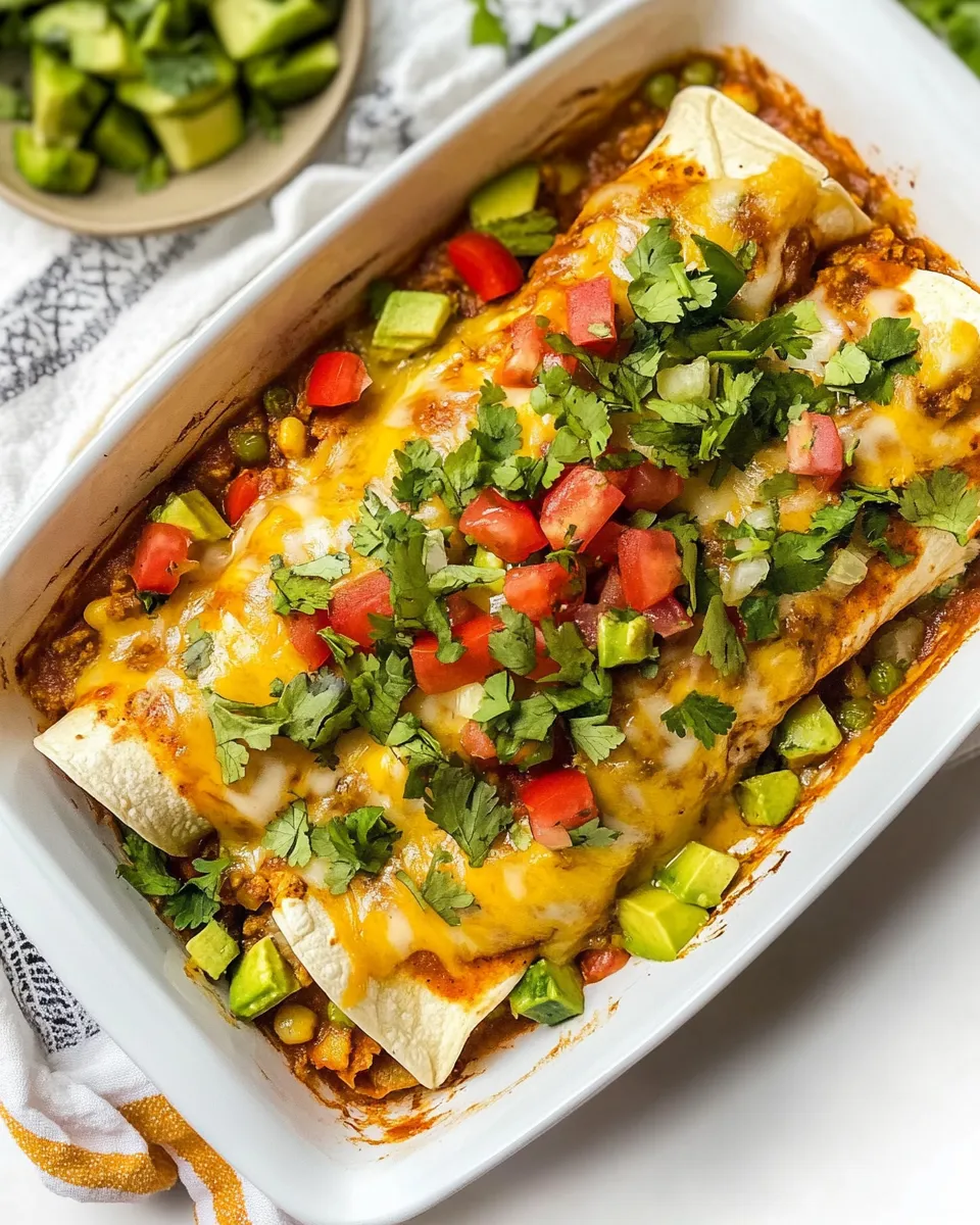 Classic Veggie Enchiladas image