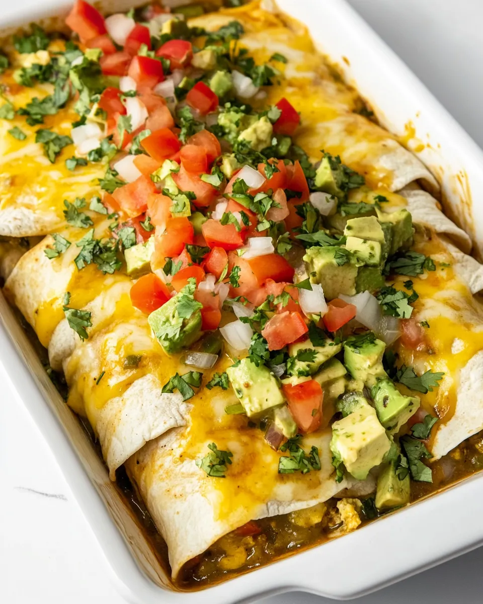 Easy Veggie Enchiladas recipe photo
