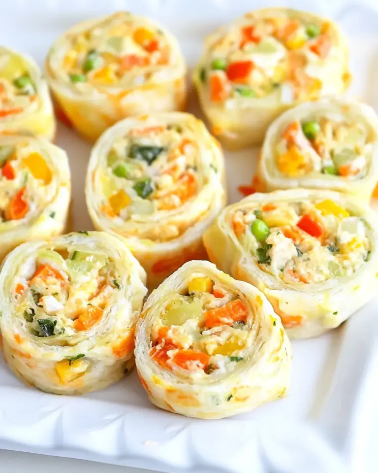 Homemade Veggie Pinwheels photo