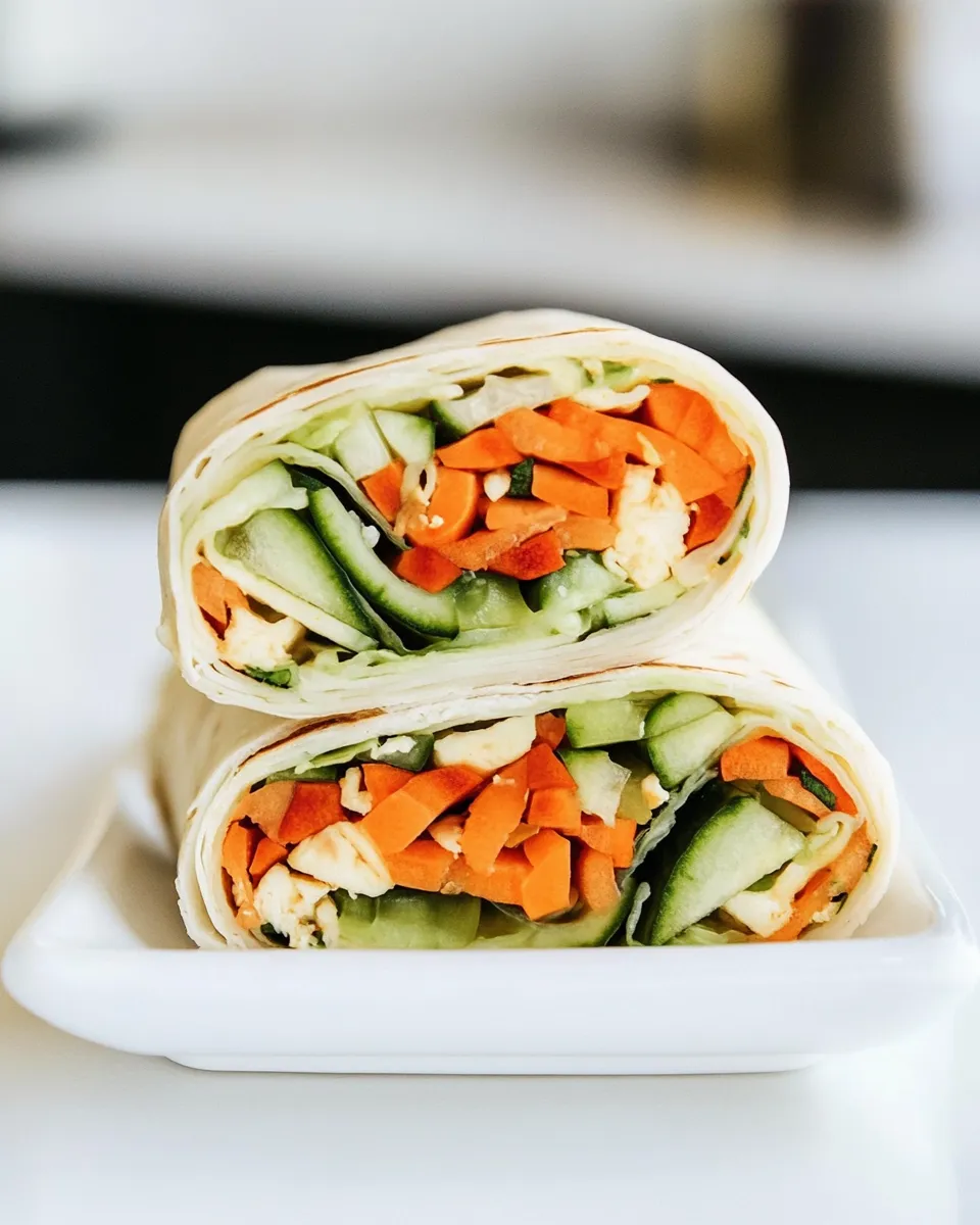 Homemade Veggie Wrap photo