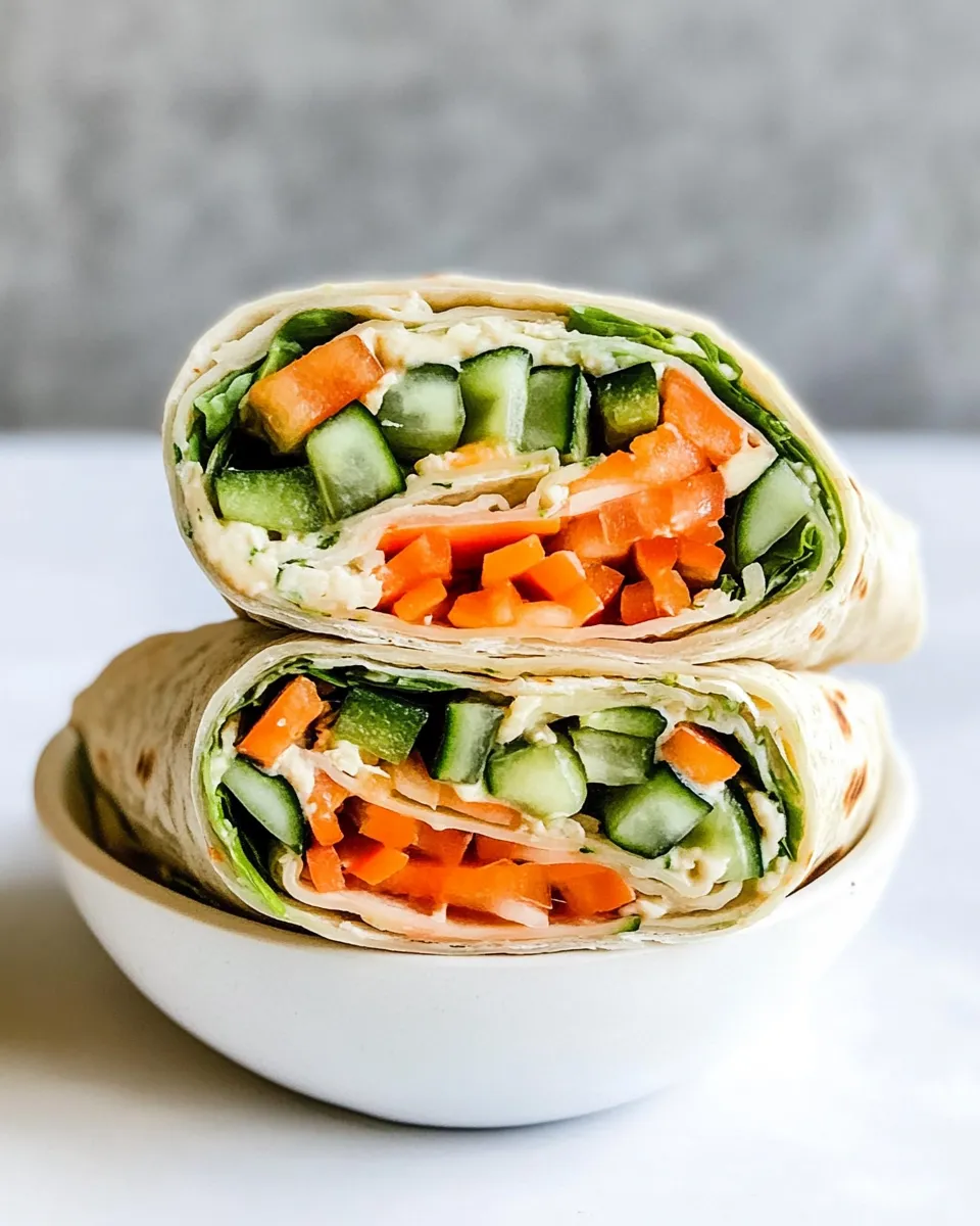 Classic Veggie Wrap image