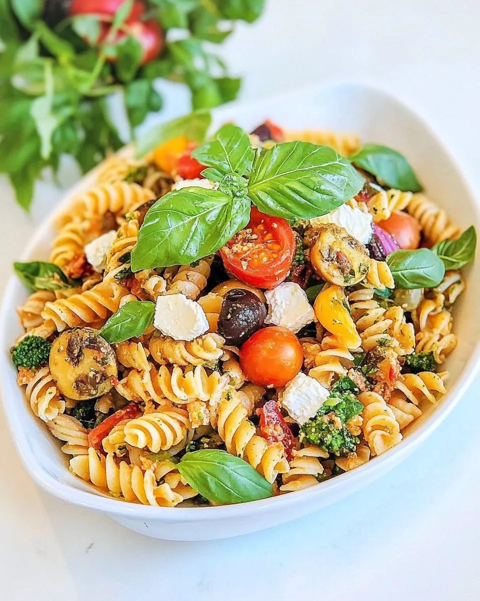 Delicious Warm Antipasto Platter Pasta recipe image