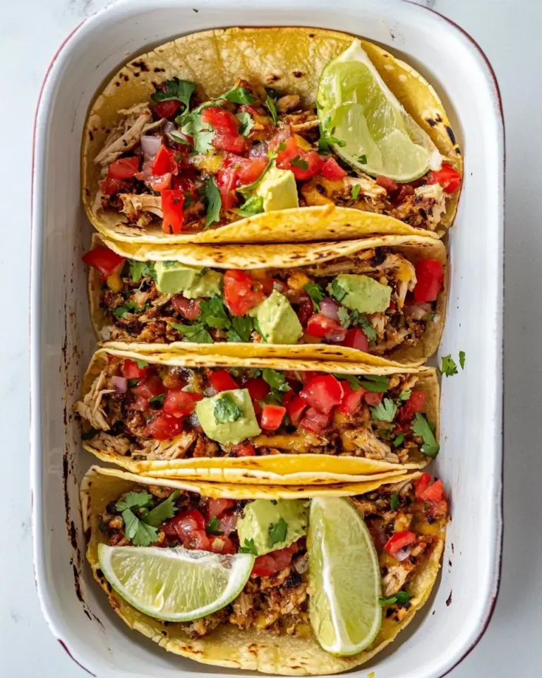 Healthy Weeknight Baked Turkey Tacos. recipe image