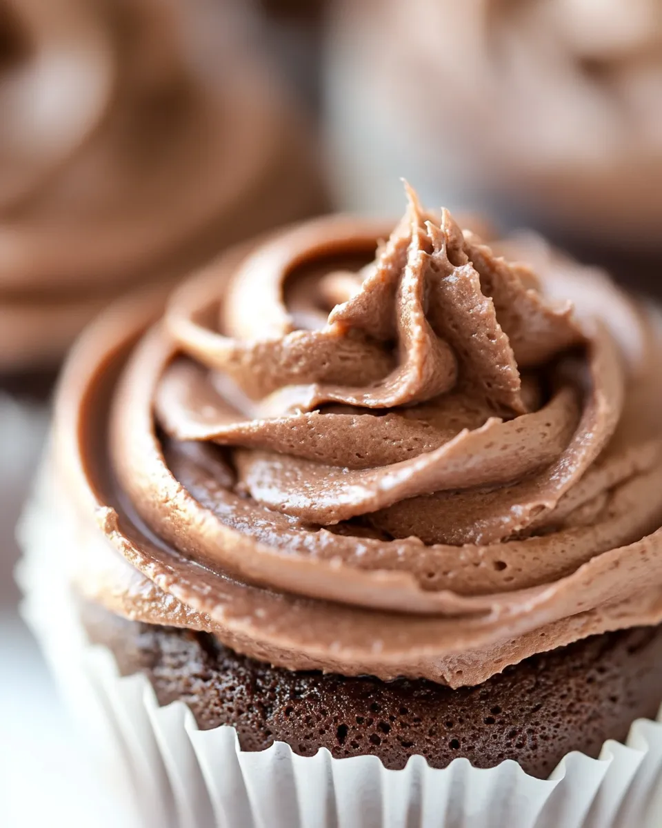 Easy Whipped Chocolate Ganache Frosting photo