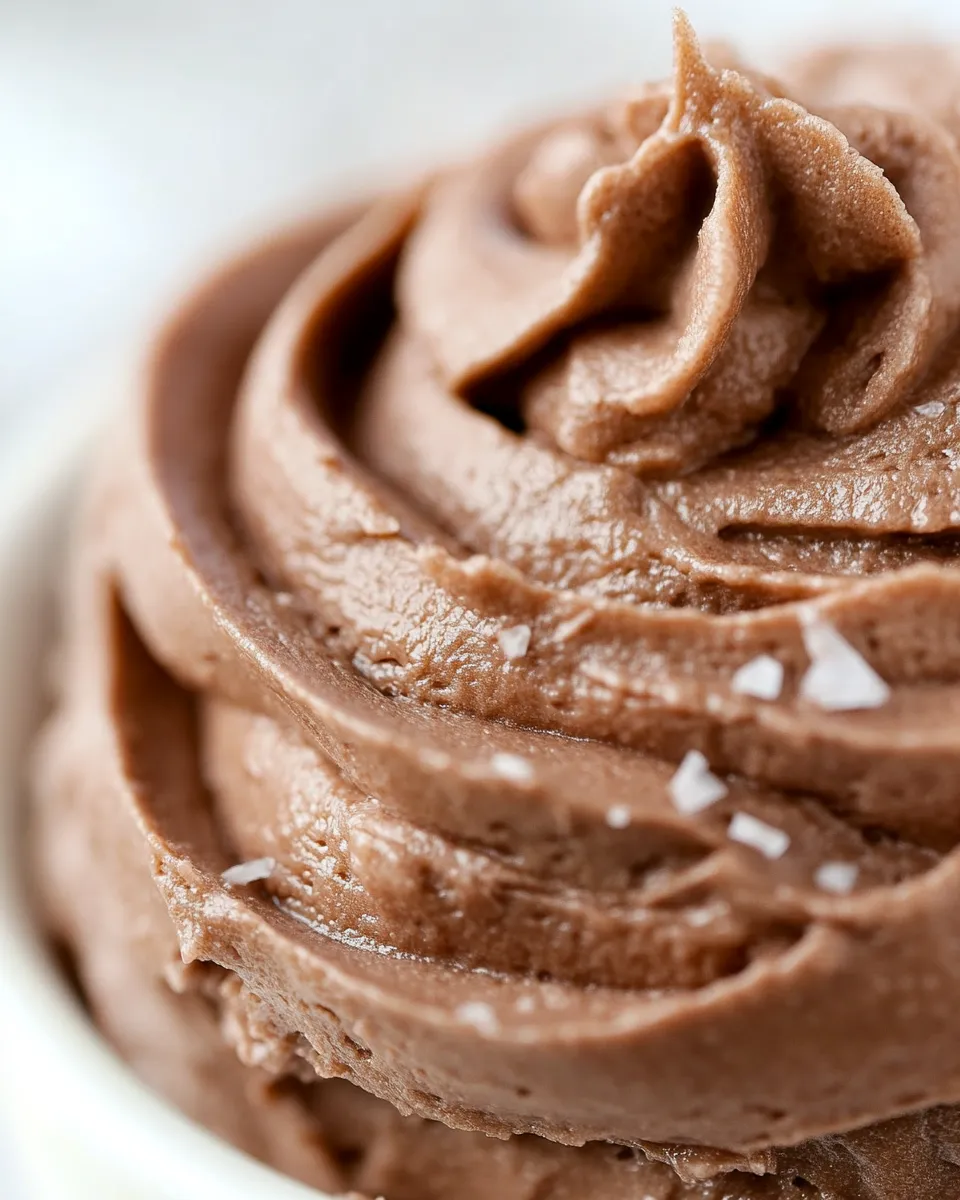 Delicious Whipped Chocolate Ganache Frosting image