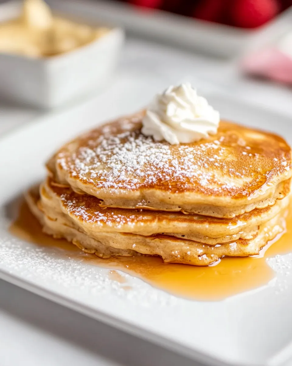 Homemade Whole-Wheat Pancakes photo