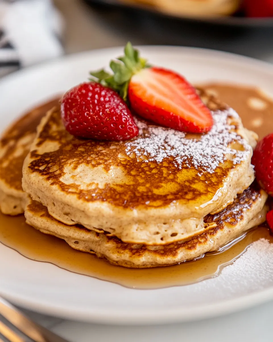 Classic Whole-Wheat Pancakes image
