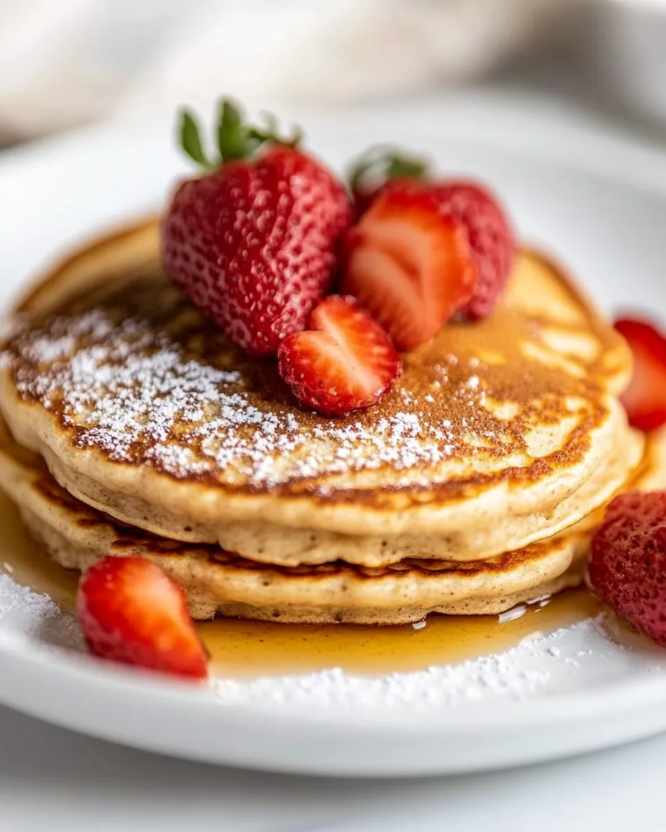 Easy Whole-Wheat Pancakes recipe photo