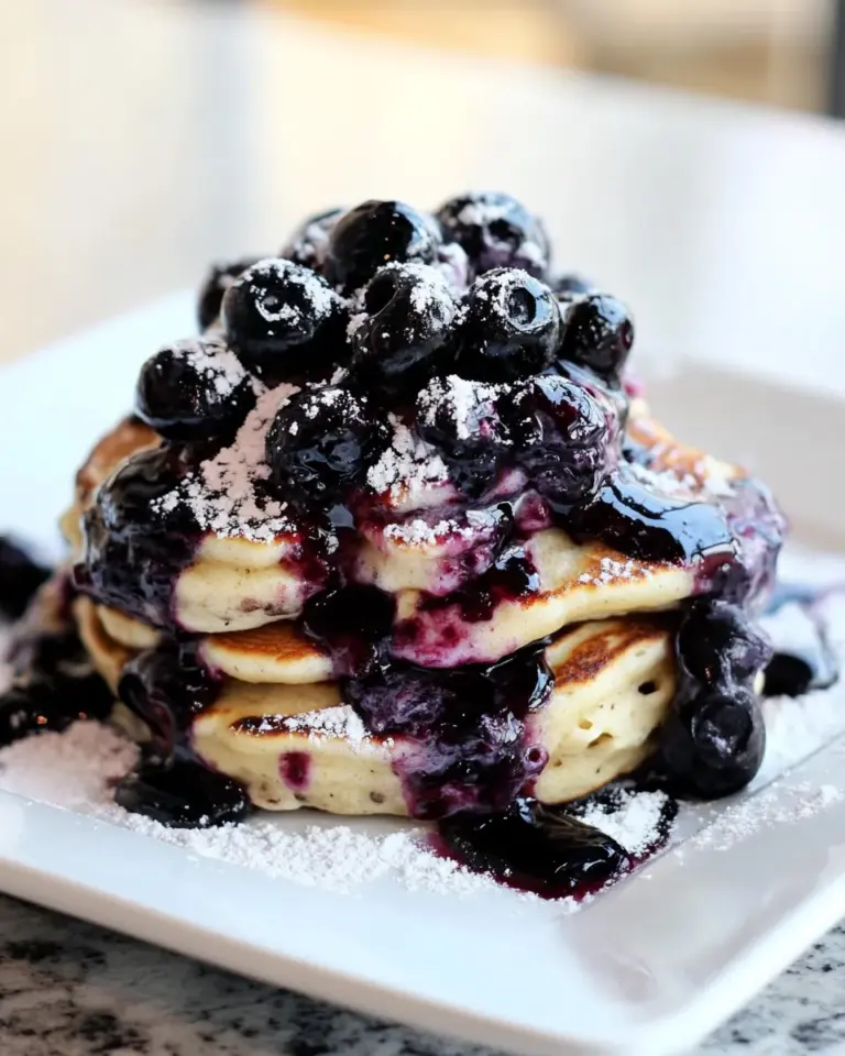 Amazing Whole Wheat Cherry Vanilla Bean Pancakes. recipe image
