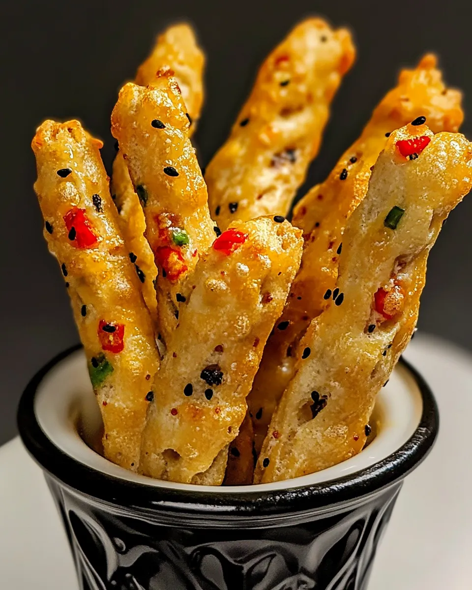 Easy Witch Finger Grissini recipe photo