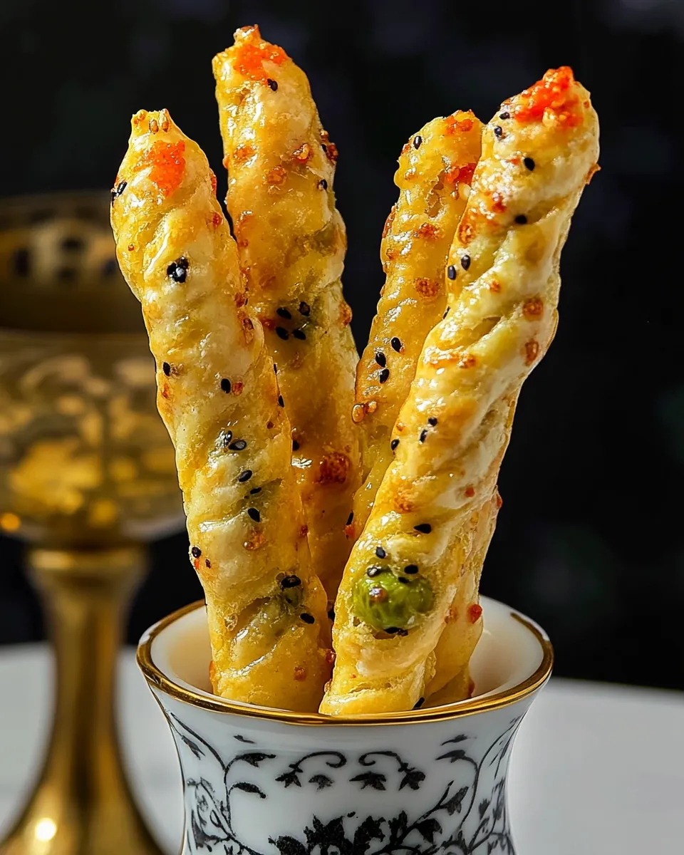 Tasty Witch Finger Grissini shot