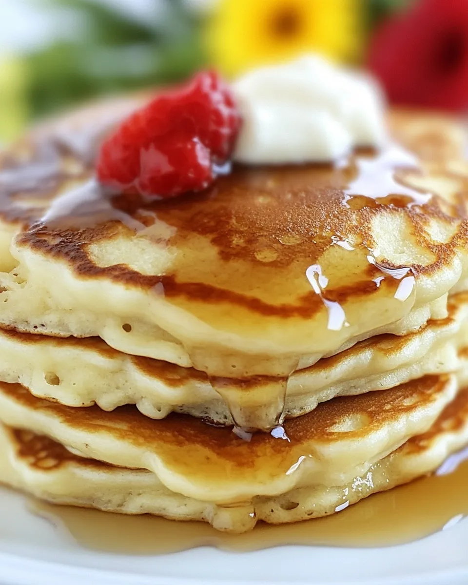 Classic Yogurt Pancakes dish photo