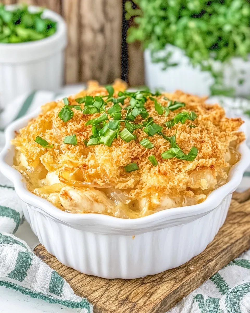 Homemade Yum Yum French Onion Chicken Casserole photo